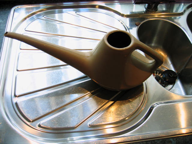 Ensure water is at room temperature